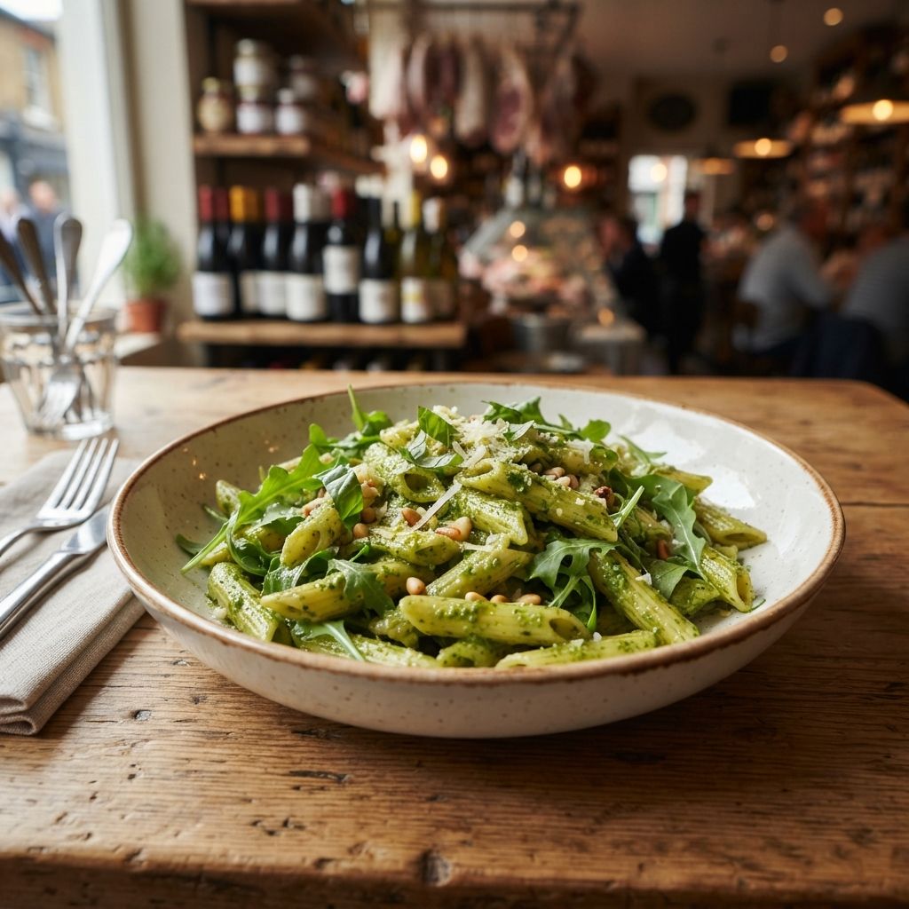 Penne pesto