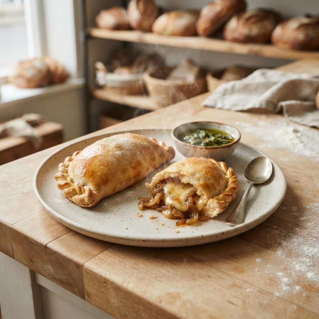Onion & cheese empanadas