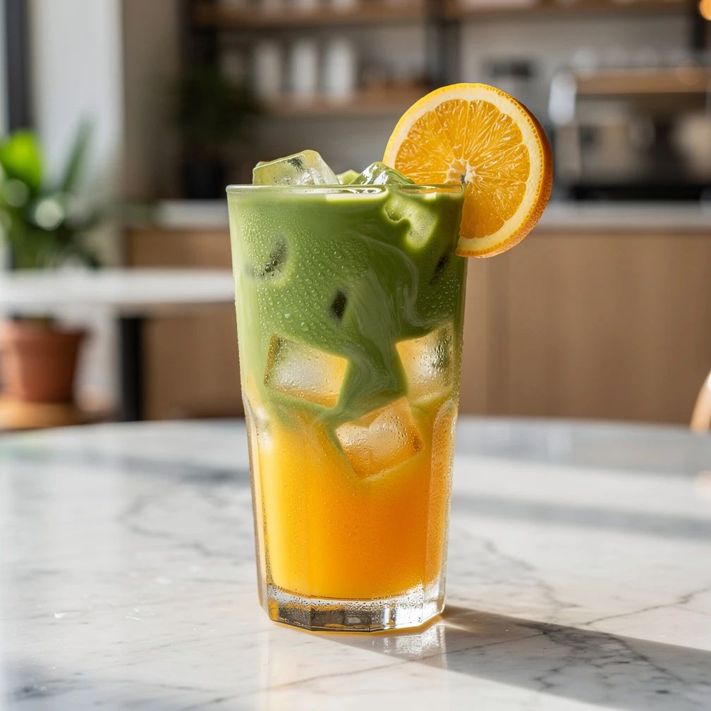 Orange Matcha