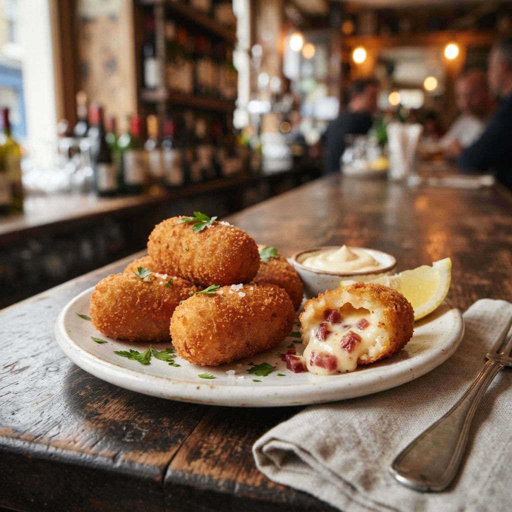 croquetas de jamón ibérico