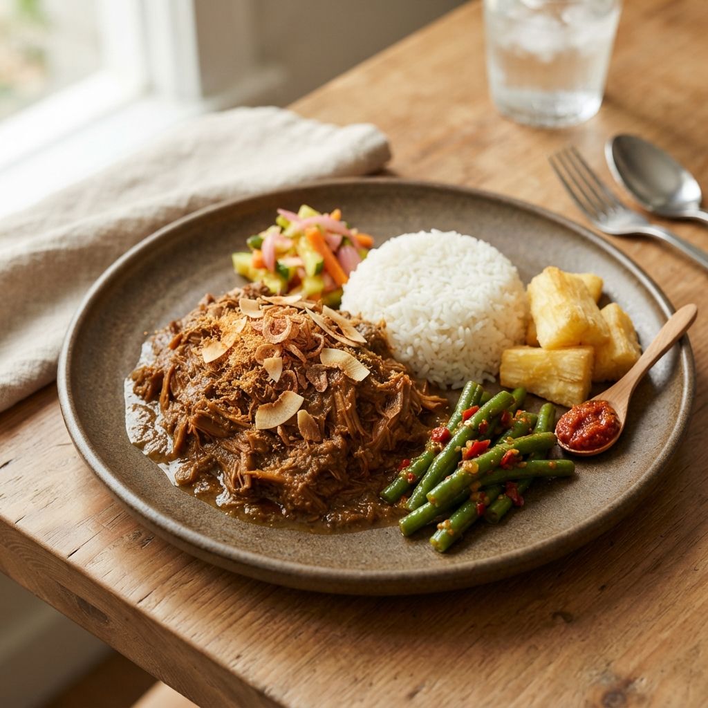 Jackfruit rendang