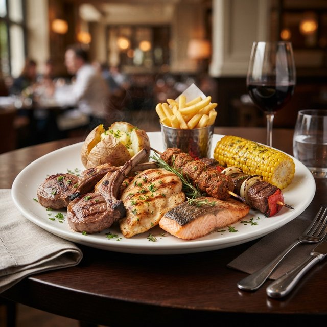 Mixed grill de luxe