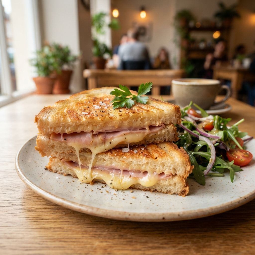 Boris - Gegrilde Ham-Kaas Sandwich