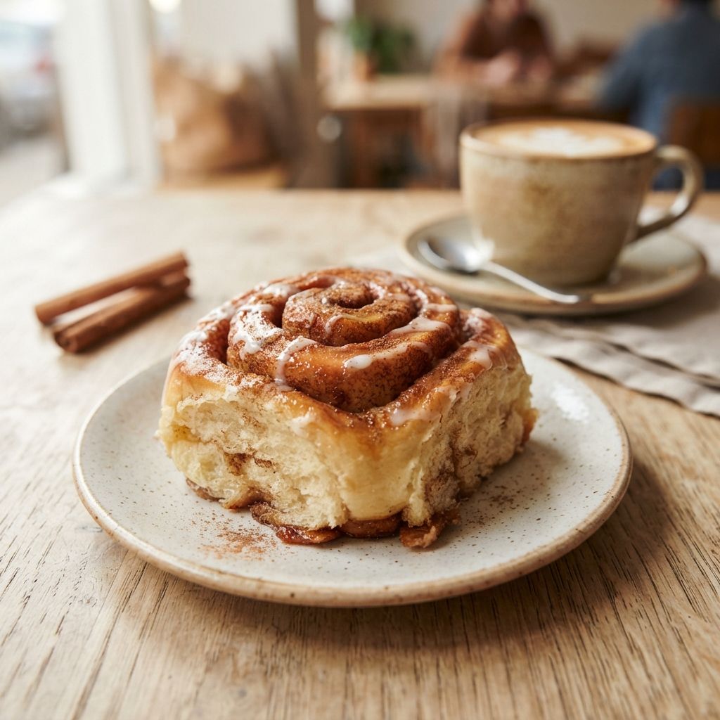 Cinnamon bun (V)
