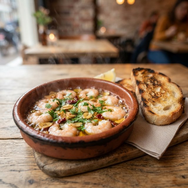 Gambas al ajillo