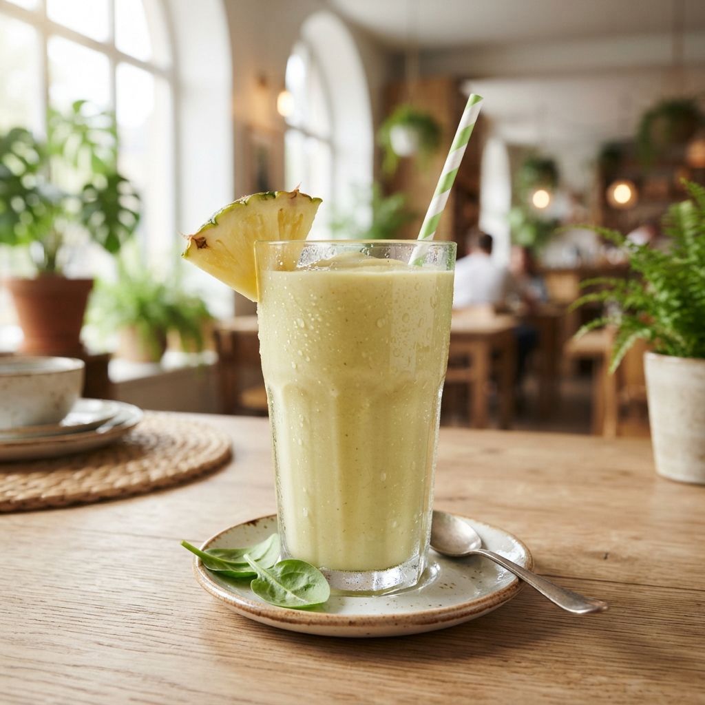Banaan, Ananas, Mango & Spinazie