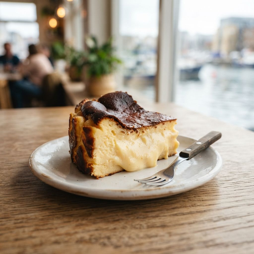 Basque cheesecake