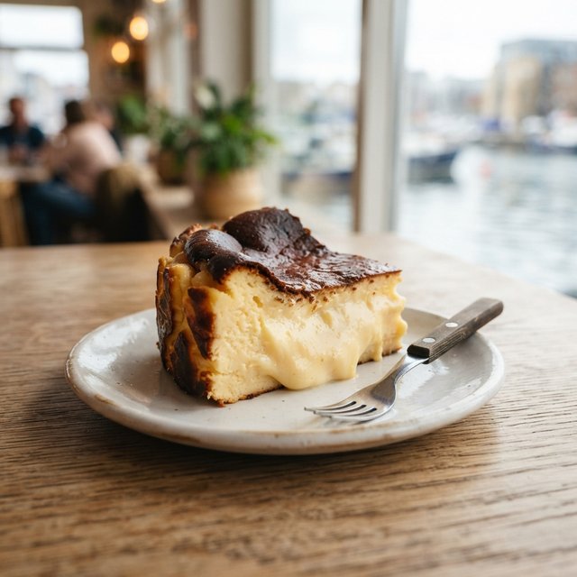 Basque cheesecake