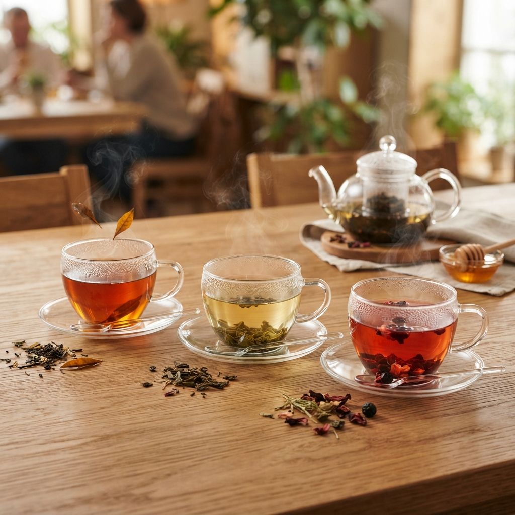 various tea