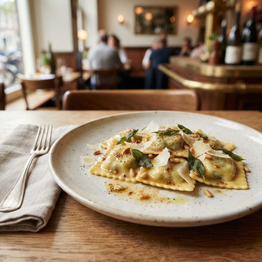 Ravioli van de chef