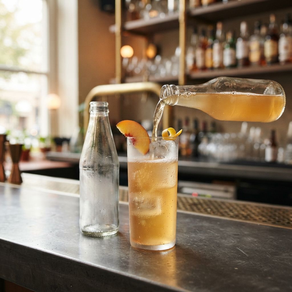 Jarr Peach & Yuzu Kombucha