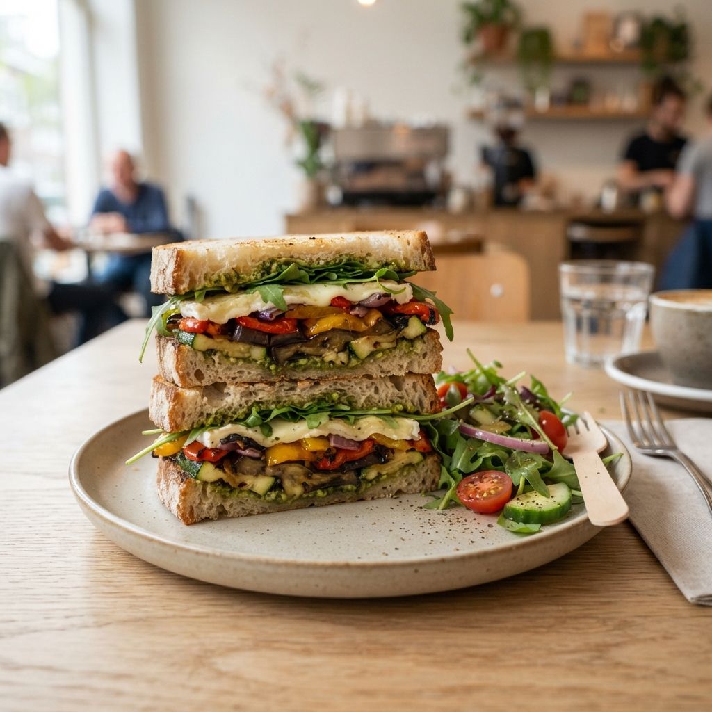 Gegrilde Groente Sandwich