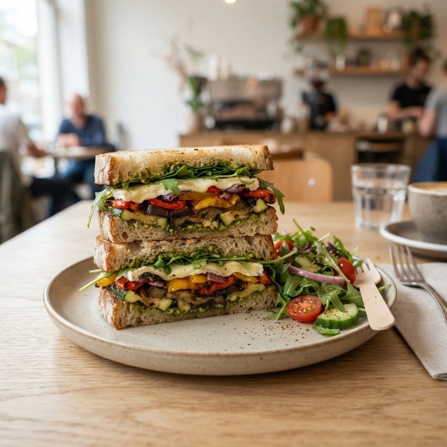 Gegrilde Groente Sandwich