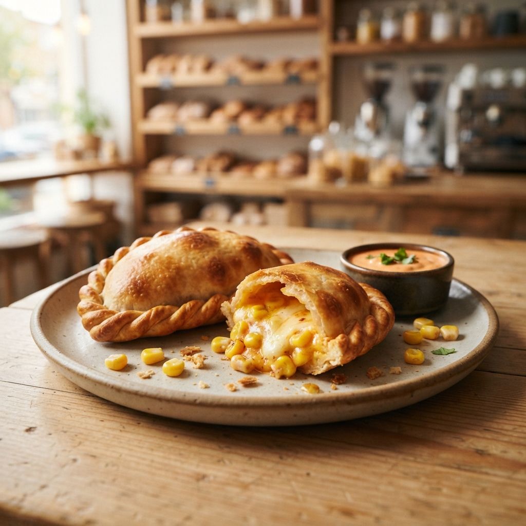 Corn & cheese empanadas