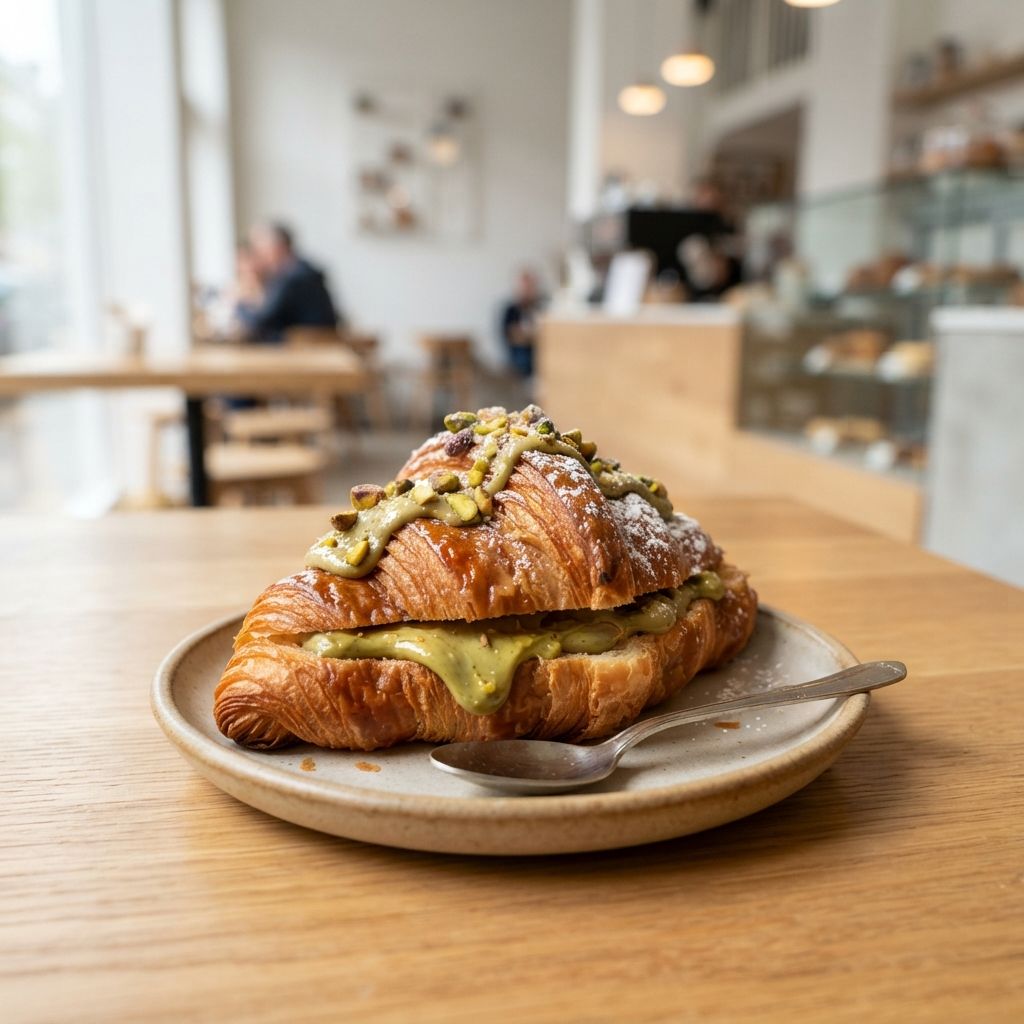 Pistache croissant