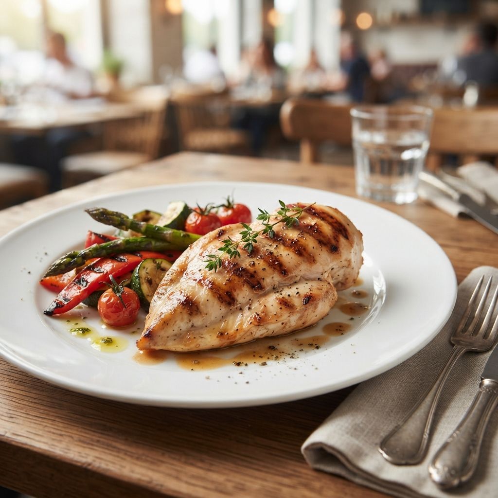 Gegrilde kip filet / Grilled chicken fillet