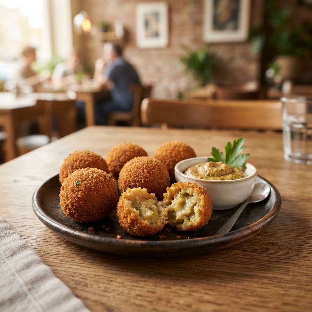 Veggie bitterballen
