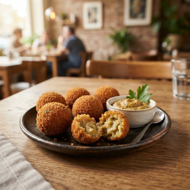 Veggie bitterballen
