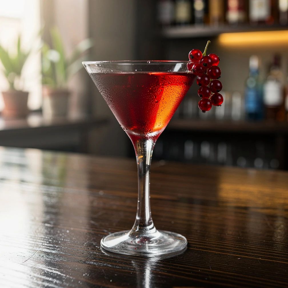Rooibos Cranberry Martini