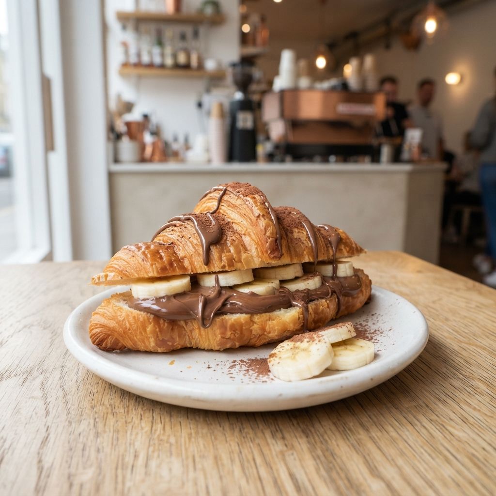 Croissant Nutella Banana