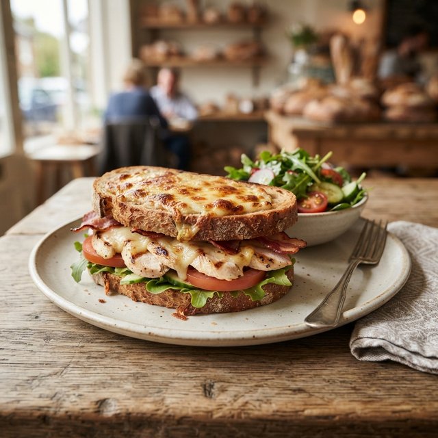 Croque club chicken