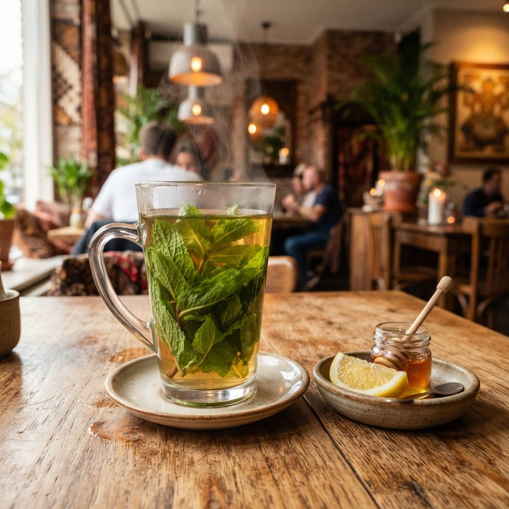Fresh Mint/Ginger Tea