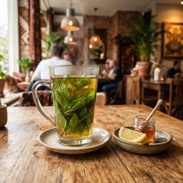 Fresh Mint/Ginger Tea