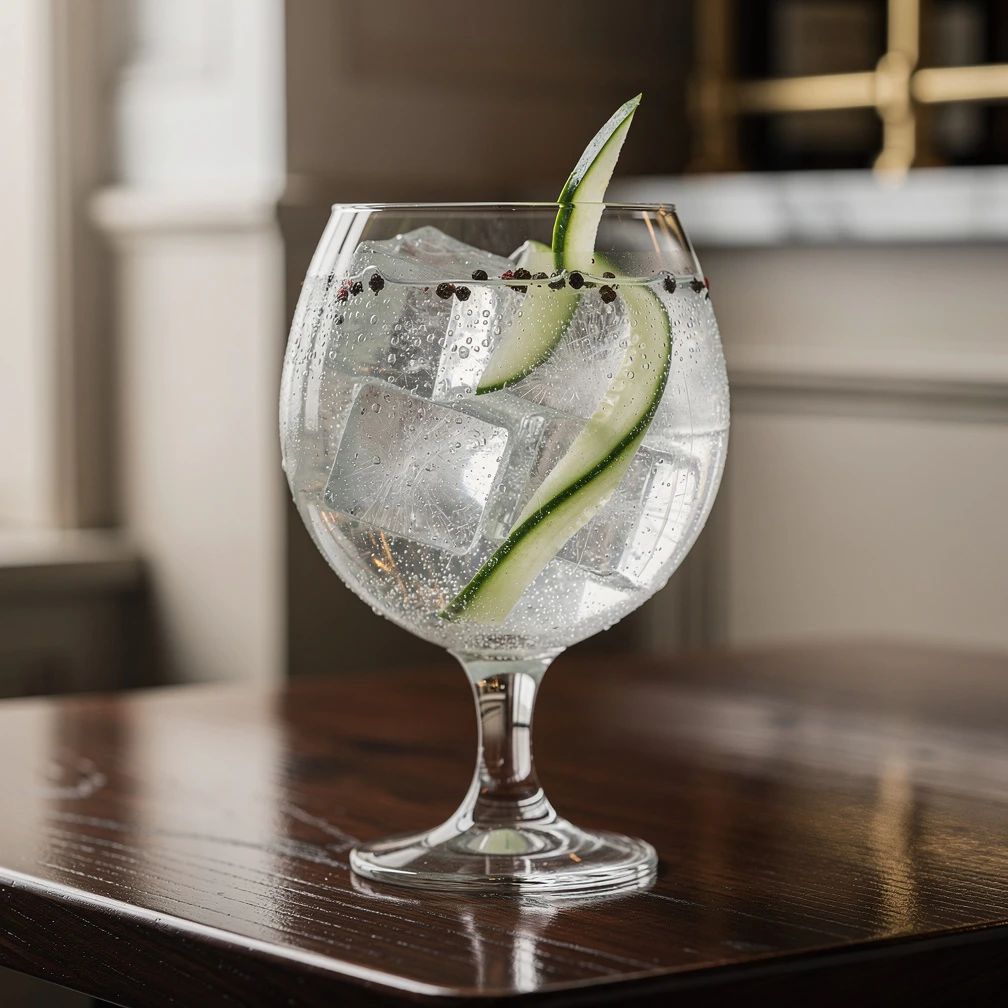 Hendrick's (komkommer, zwarte peper)