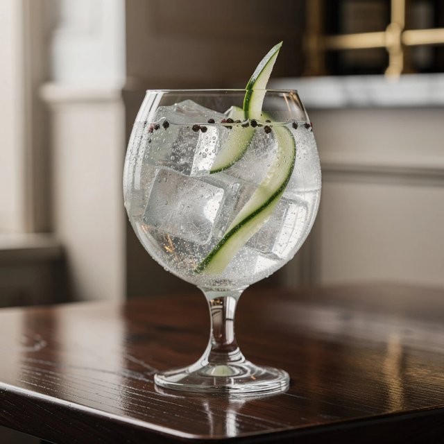 Hendrick's (komkommer, zwarte peper)
