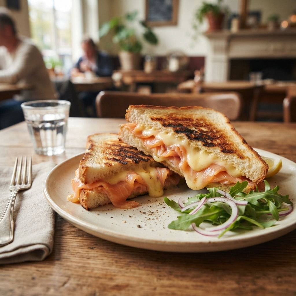 Tosti Zalm & Kaas