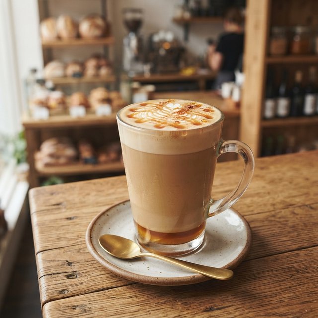 Camelot Caramel Latte