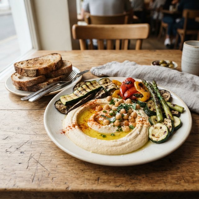 Hummus & Gegrilde Groenten King Size