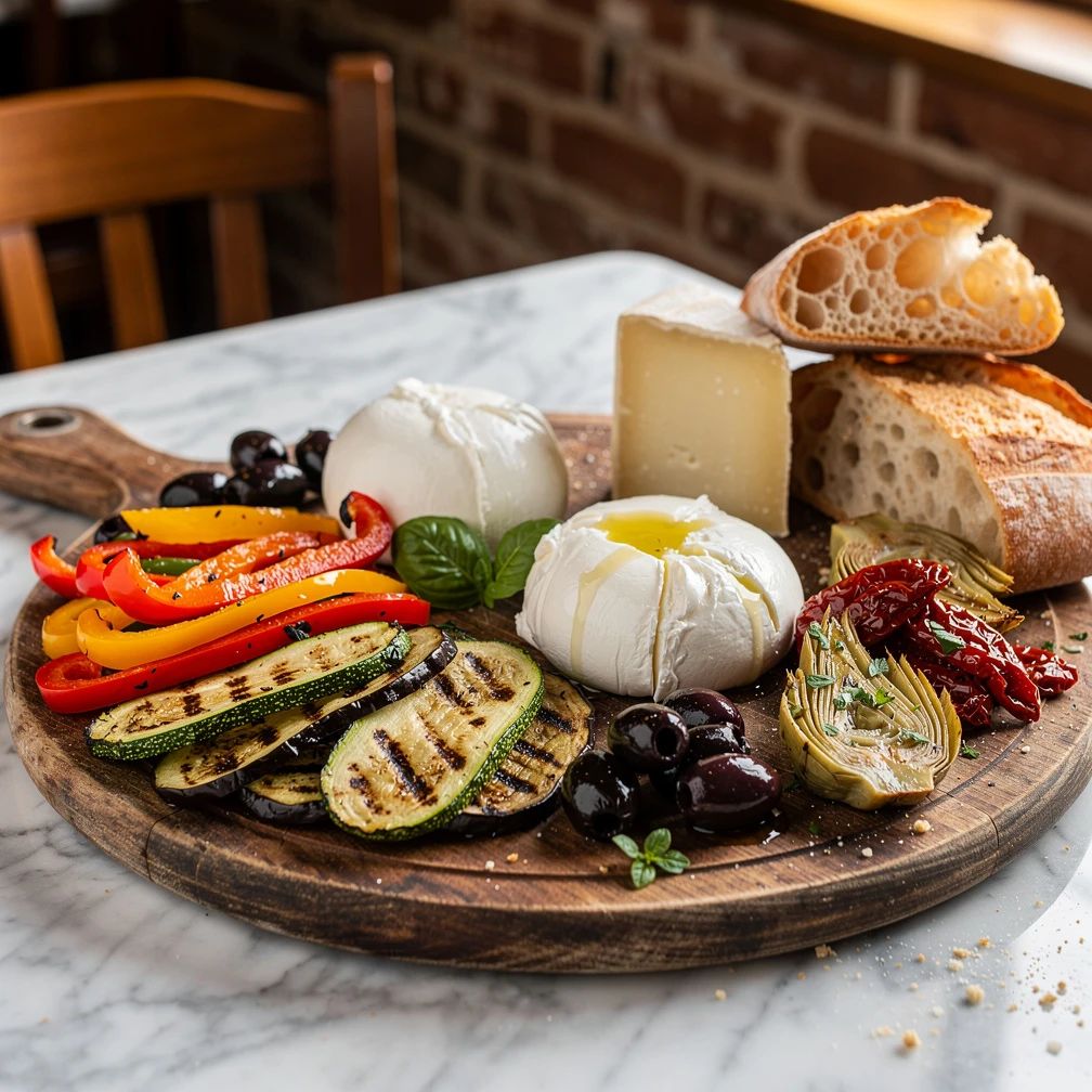 Vegetarian Mix Italian Platter