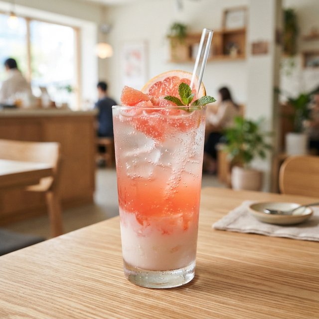 Grapefruit Yogurt Sparkling