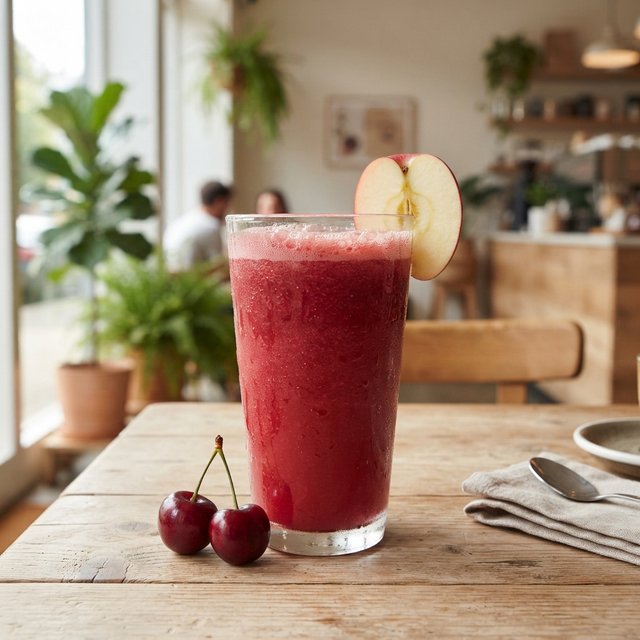 APPLE & CHERRY JUICE