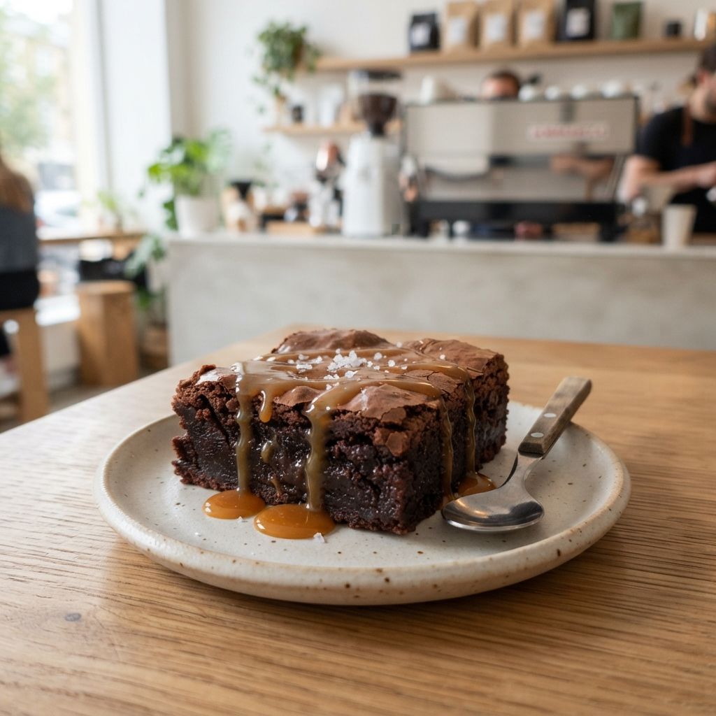 Salted Caramel Brownie