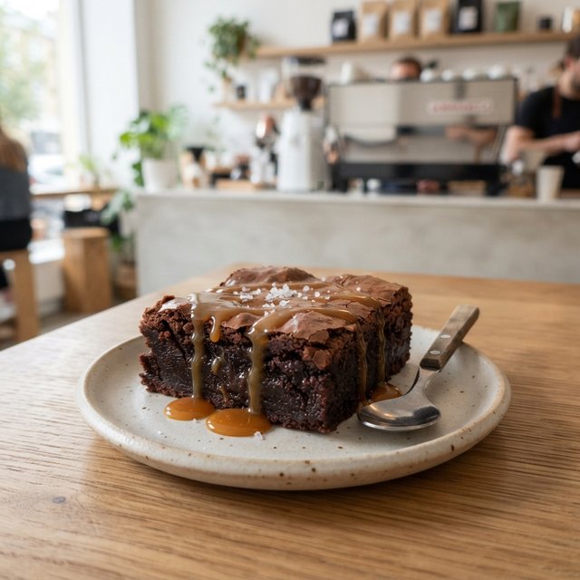 Salted Caramel Brownie