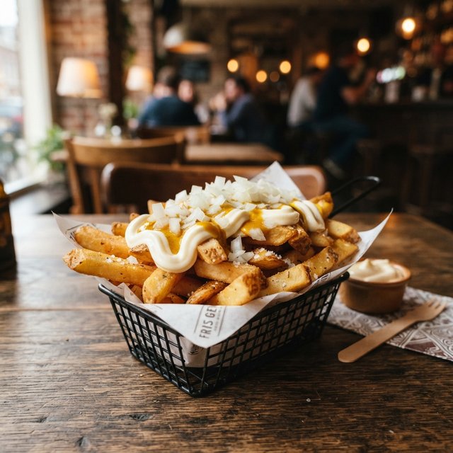 Huisgemaakte frieten speciaal