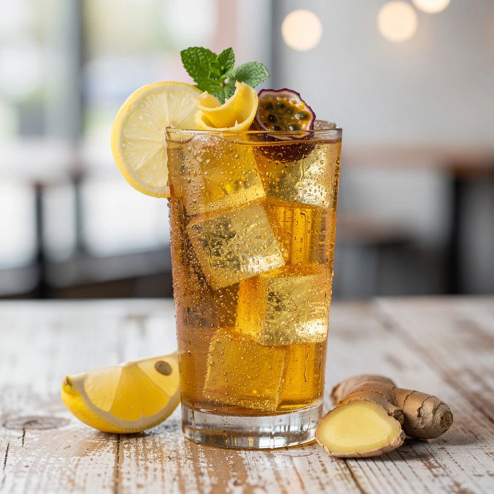 Ginger Passion Lemonade