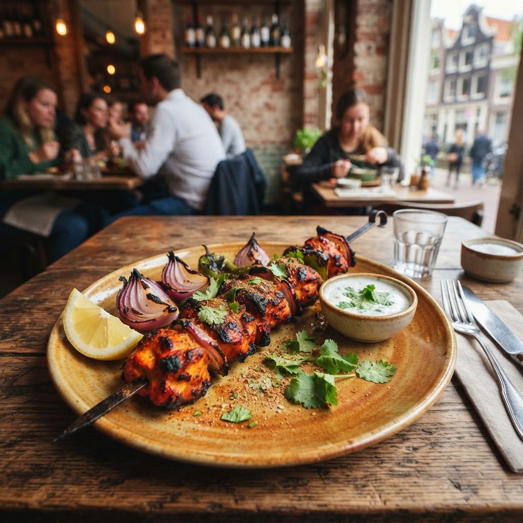 Tandoori Chicken Skewer