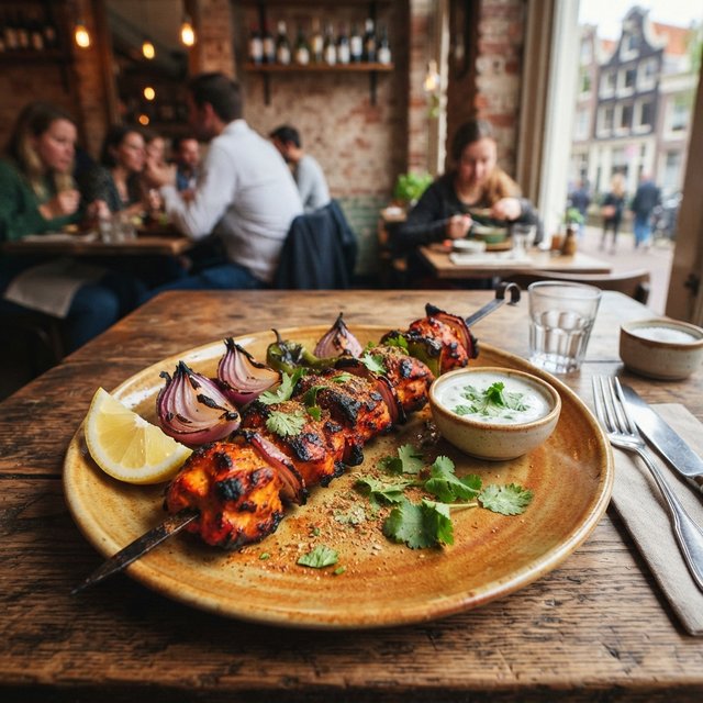 Tandoori Chicken Skewer