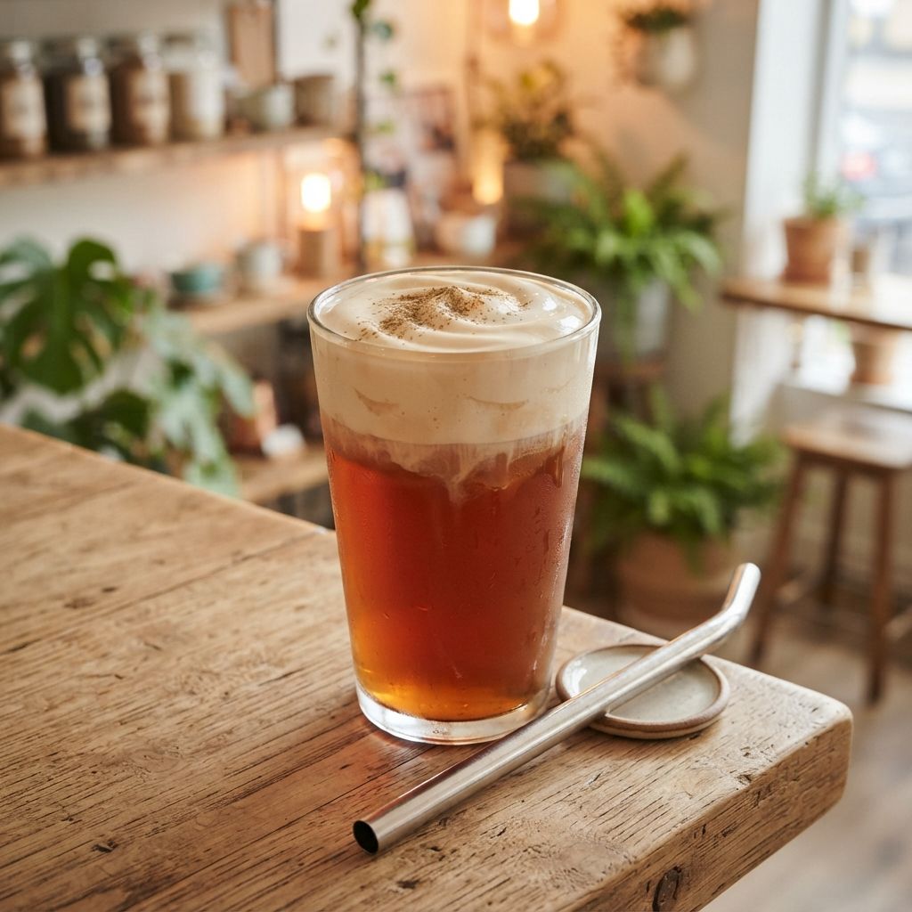 Hojicha Soy Cream
