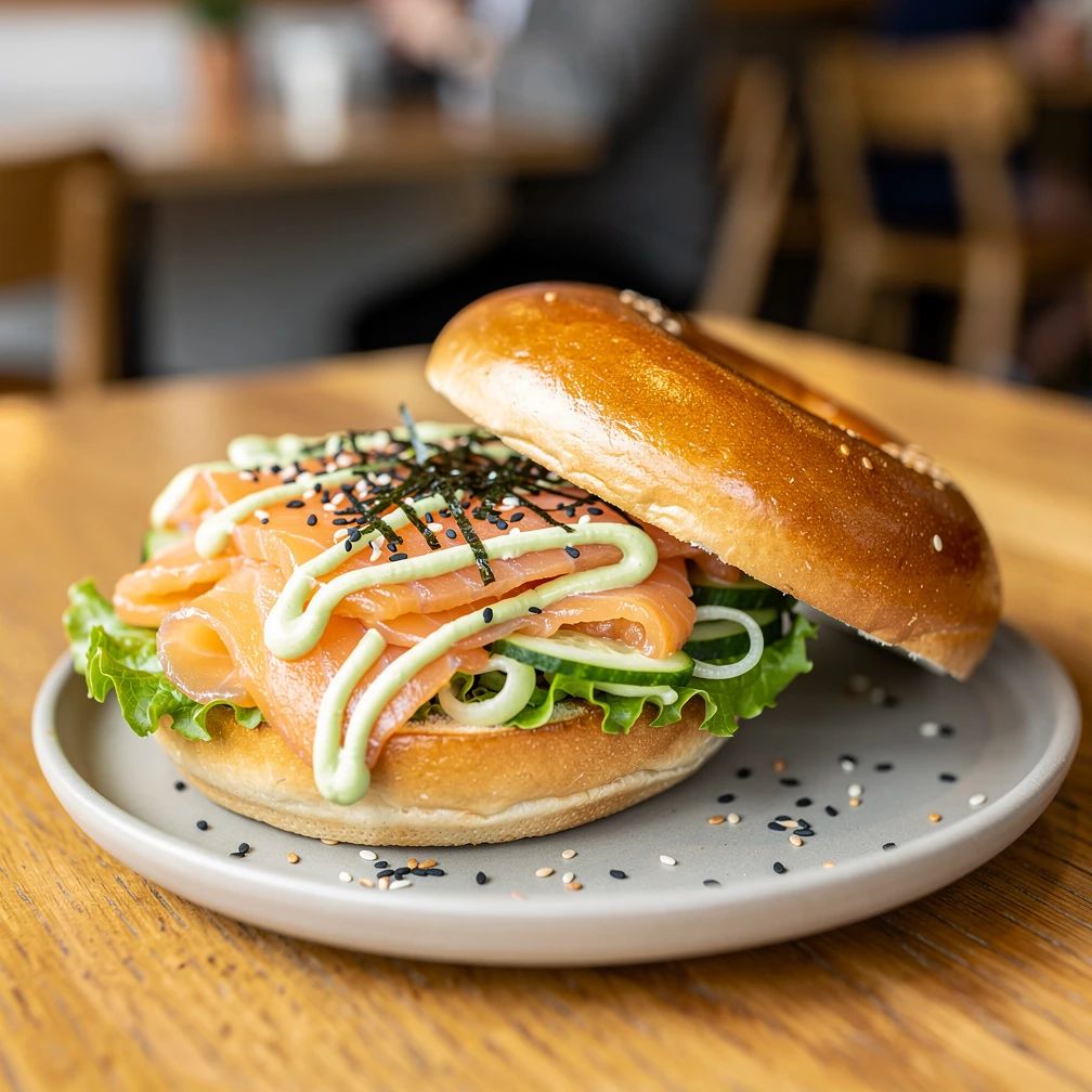 Wilde Alaska zalm Japans
