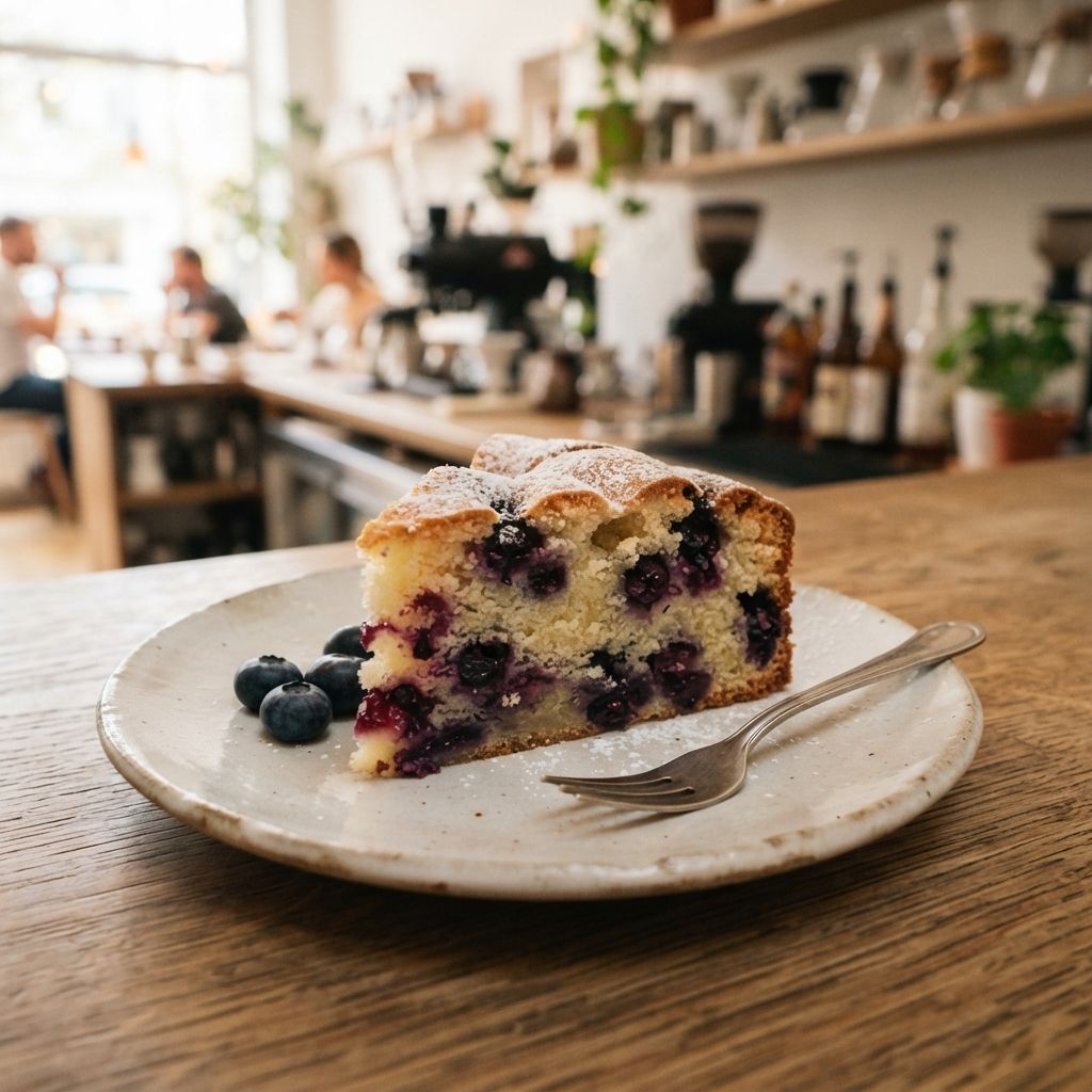 Blueberry cake