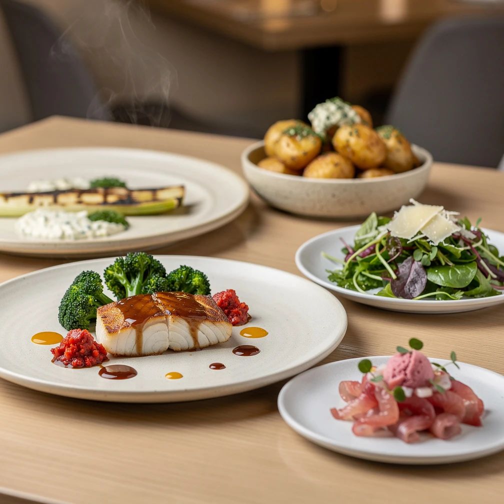 Chefs menu · pesca · p.p.