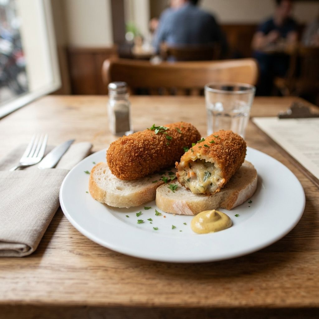 Veggie kroket / Croquettes