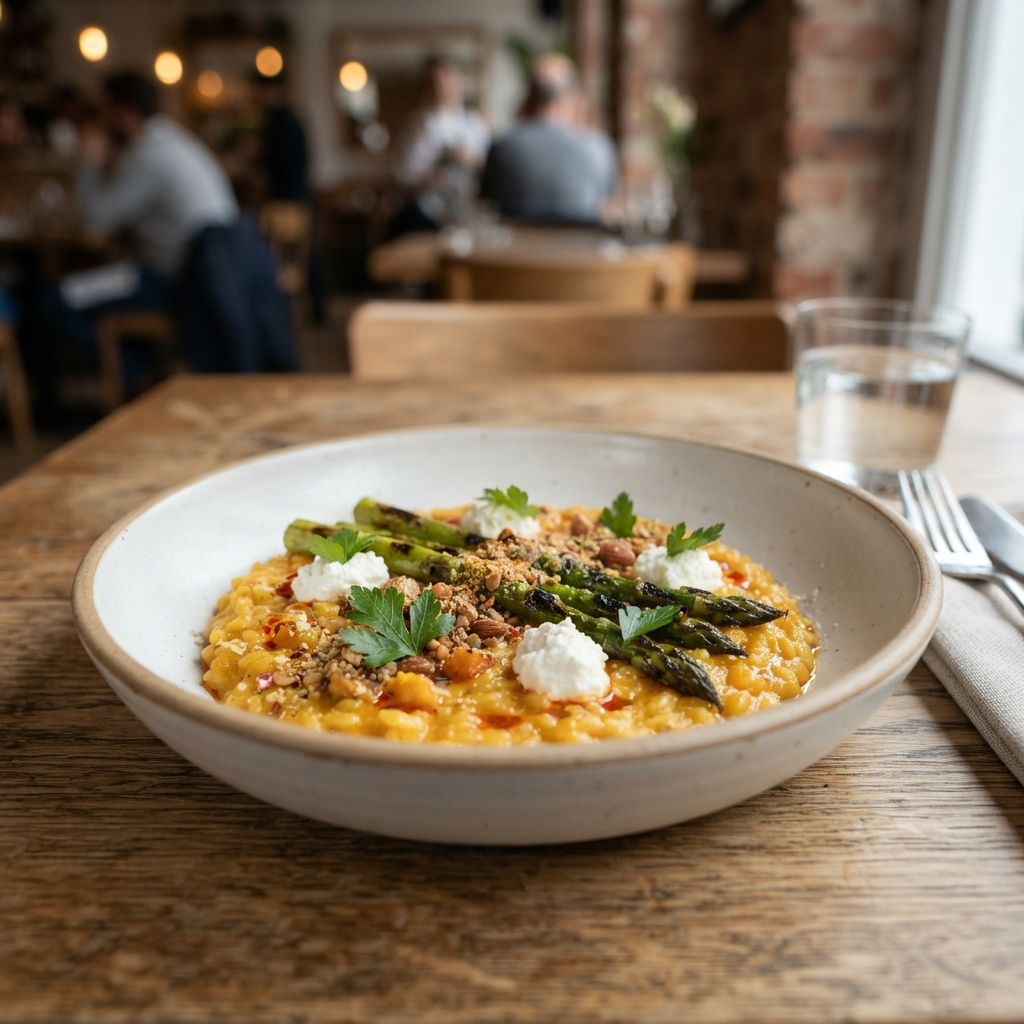 Pompoen risotto
