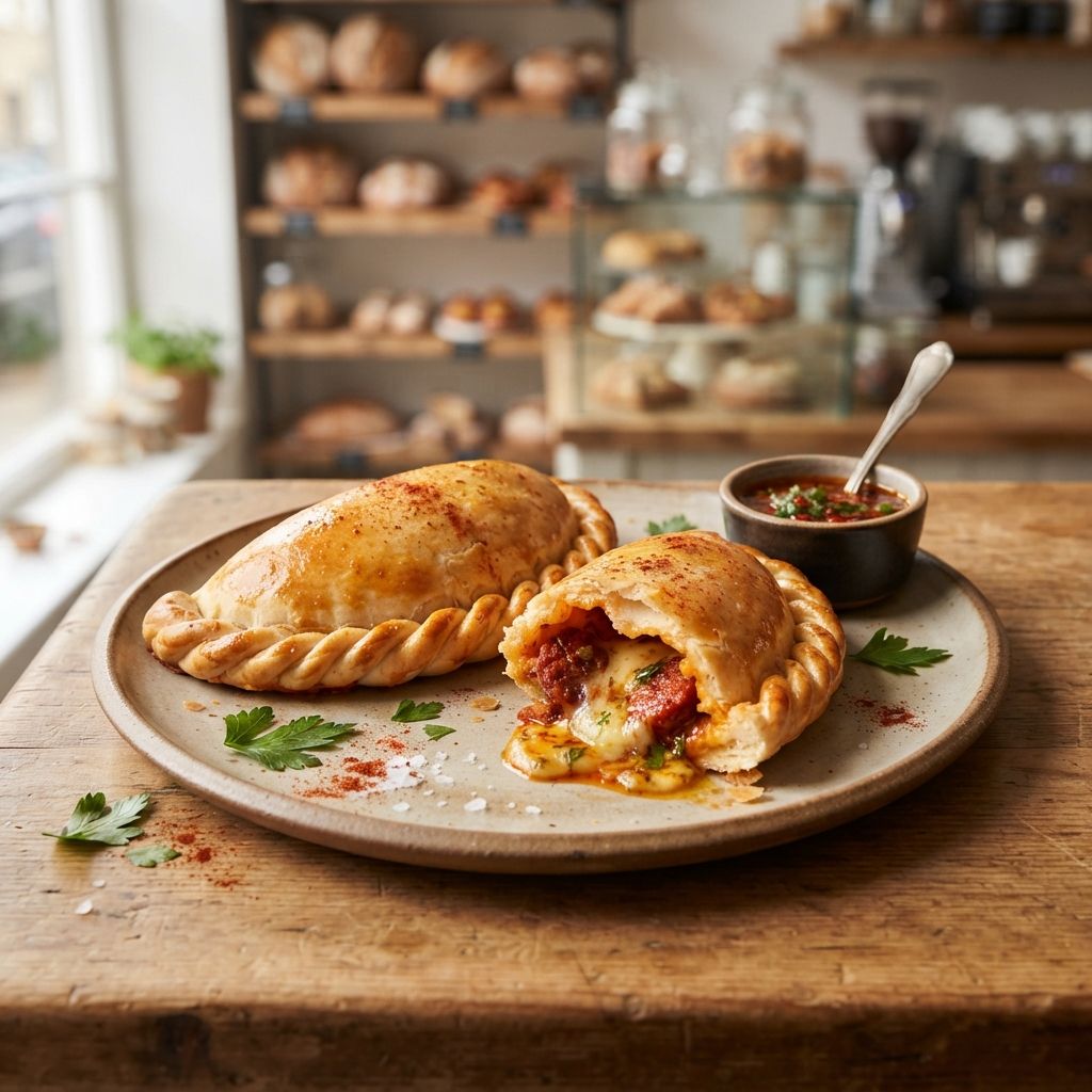 Chorizo & cheese empanadas