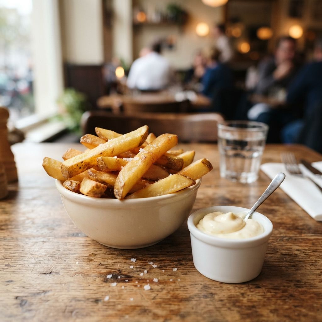 Boerenfrites met mayonaise (klein)