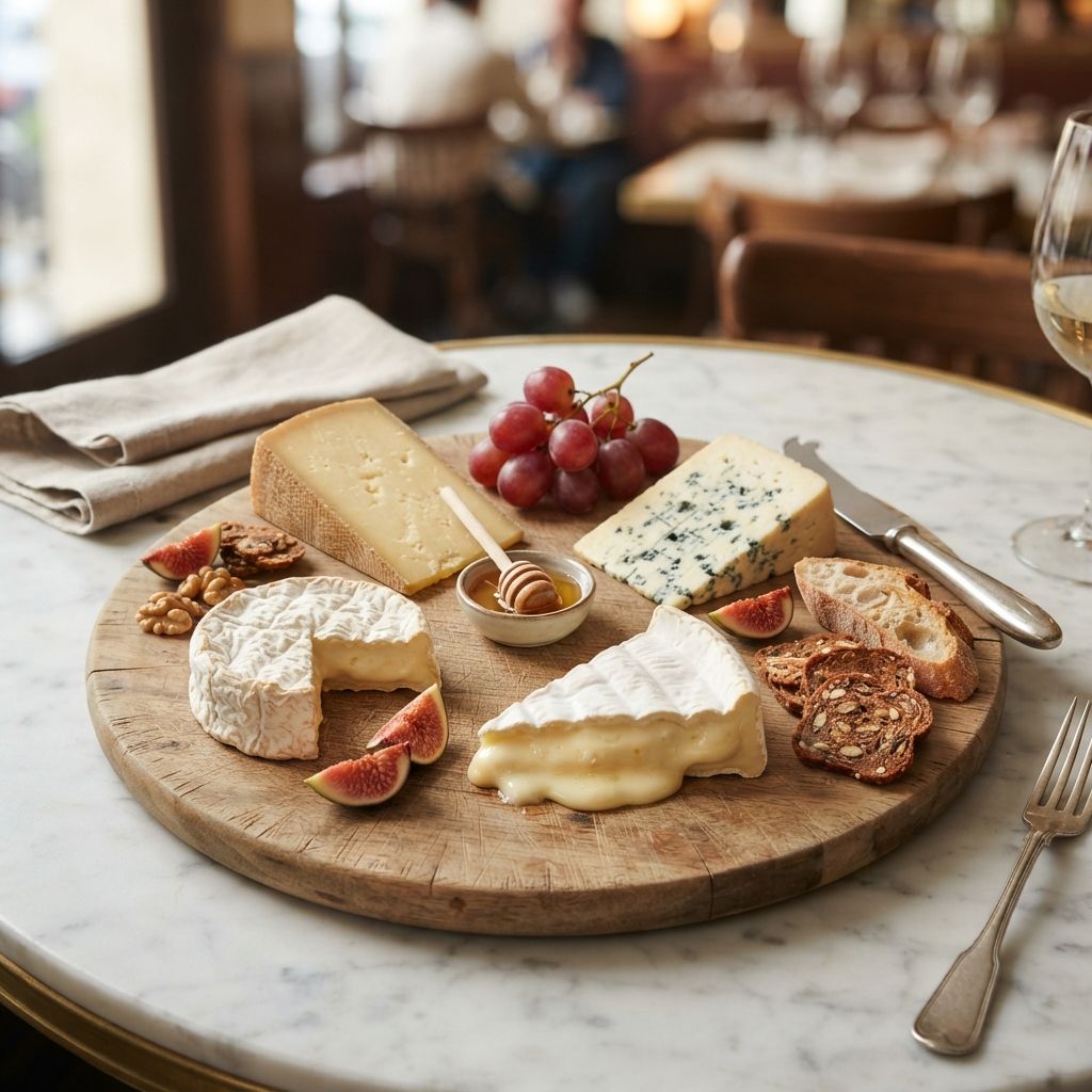 plateau de fromages